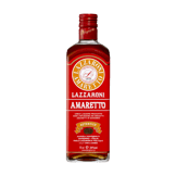 Presentación en vaso del cóctel Amaretto (Licor de almendras)