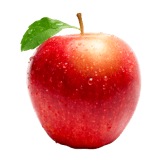 Presentación en vaso del cóctel Manzanas