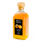 Presentación en vaso del cóctel Licor de naranja